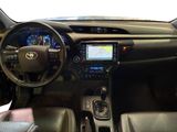 the interior of a car with a steering wheel, dashboard, and dash board