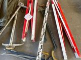 a lot of tools that are sitting on the floor