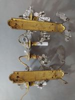 Paire d'appliques en bronze doré éclairant à deux bras de lu… (photo 5)