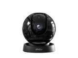 a close up of a camera on a stand on a white surface