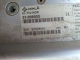 a close up of a label on a metal object