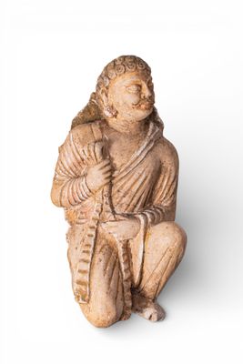 Figure DE Guerrier EN Stuc Gandharan