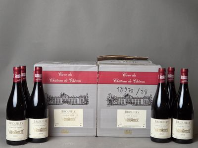 24 B Brouilly rouge « cœur de granit » 2018 Cave château de …
