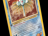 une carte Pokémon sur laquelle figure l'image d'un oiseau