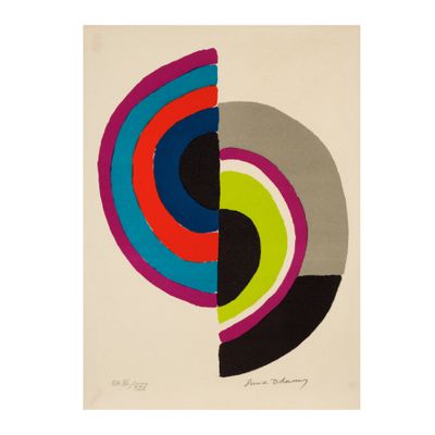 une image représentant un dessin d'une spirale colorée sur fond noir
