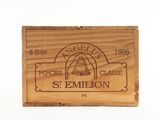 a wooden box with a sign on it that says st emilio