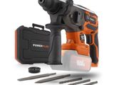 La perceuse Black & Decker PowerPlus est présentée avec ses accessoires