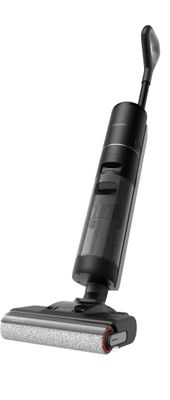 gros plan d'un aspirateur sur fond blanc