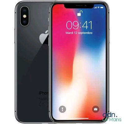 Apple iPhone X 64 Go, gris sidéral