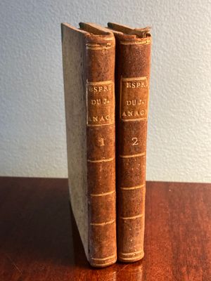 BARTHELEMY: Esprit, maximes et principes du jeune Anacharsis…