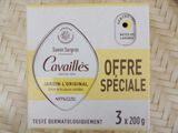 a box of cavaille ' s chocolates on a table