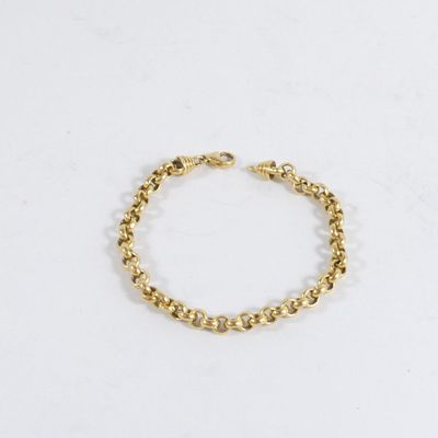 le bracelet en perles d'or