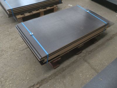 10 plaques de contreplaqué marine un côté lisse un côté anti… - Photo 1