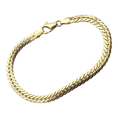 BRACELET or jaune poids 5.7 g long 18 cm - Photo 1