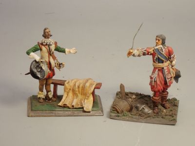 Figurines d'artistes - XVIIème - 54 mm, Cyrano de Bergerac e…