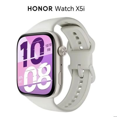 une photo d'une Apple Watch blanche sur fond blanc