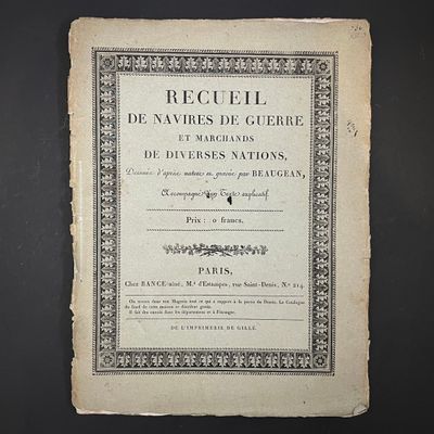 un vieux livre avec une bordure noire