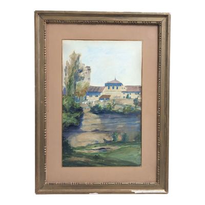 Jacques DRÉSA (1869-1929) Segovic, le ravin