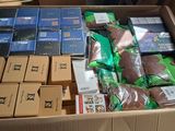 a box full of chocolates and other items in it