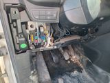 a picture of a car ' s interior showing the inside of the vehicle