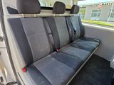 a seat in the back of a van that is empty