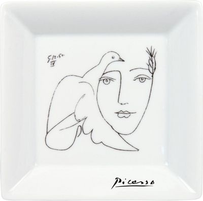 Pablo Picasso porcelaine "Le Visage"