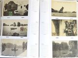 a book with pictures of boats and people in it