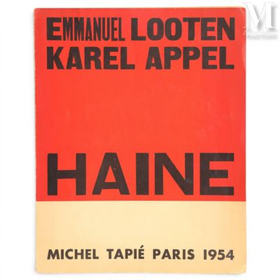 Karel APPEL - Emmanuel Looten HAINE Michel Tapié - Paris 195…