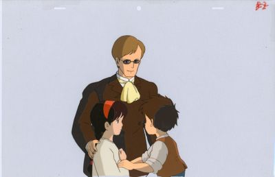 an image of a group of people standing around each other