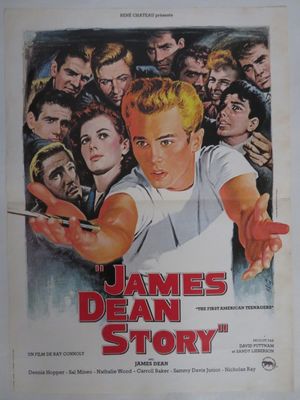 Affiche du film « L'histoire de James Dean »