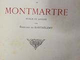 an old book with a red and white title on it