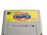 an old nintendo game that is on a white surface
