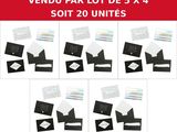 vendu par lot de 5 x soft 20 unites