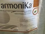 a plastic bag with a label on it that says amonika