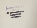 a picture of a close up of a stamp on a piece of paper
