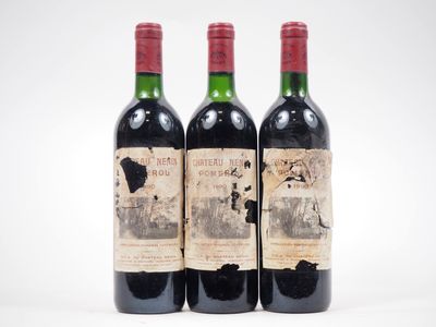 3 Bouteilles CHÂTeau NÉNin Pomerol - 1990 - Eta