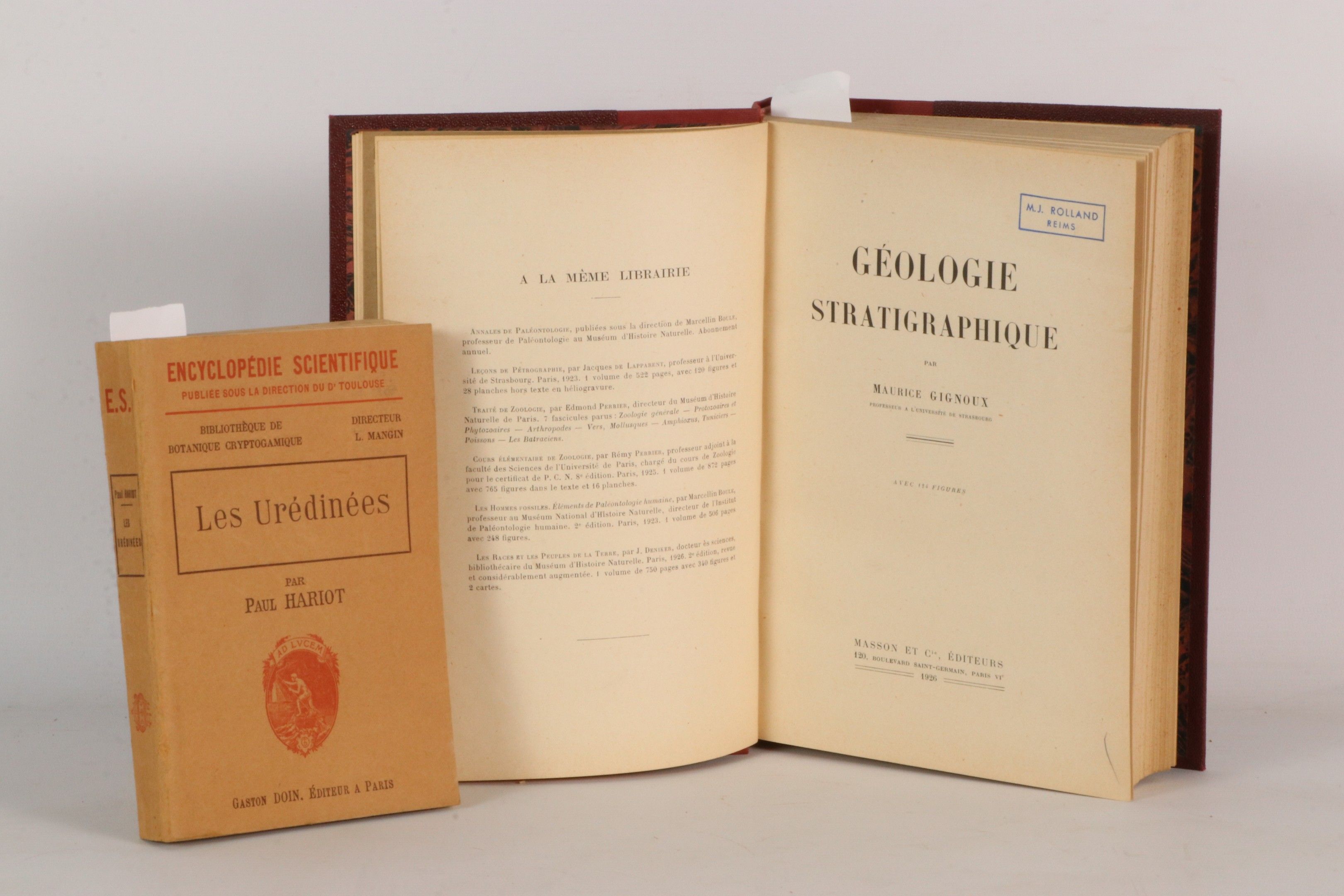 [MYCOLOGIE] HARIOT P. Encyclopédie scientifique.