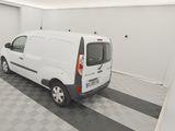 a picture of a white van parked in a garage