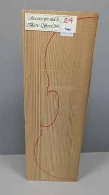 Planche pour table de violon/alto en épicéa, ~37cm. Épicéa p…