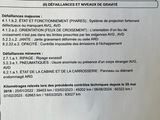 a sheet of paper that has a list of items on it