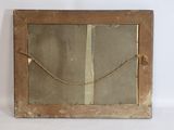 a picture of a mirror that is hanging on a wall