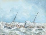 deux navires qui naviguent en pleine mer