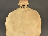 a close up of a piece of cloth with a hat on it