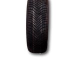 a close up of a tire on a white background