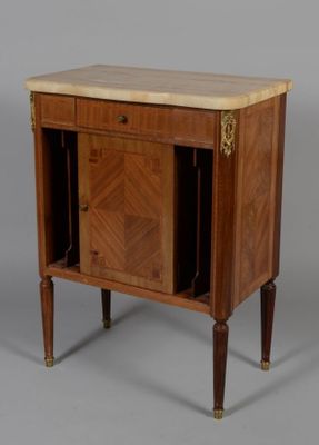 an image of a side table with a drawer on it