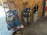 many different types of propanents in this garage