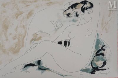 BONNEFOIT Alain (1937-) Nu, Sensualité féminine, 1985