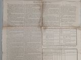 the front page of an old newspaper with a picture of a horse