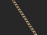 un bracelet en chaîne d'or muni d'un fermoir