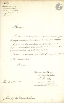 une photo en noir et blanc d'une lettre écrite par un homme